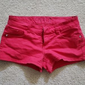 Pink shorts , adorable for summertime!!